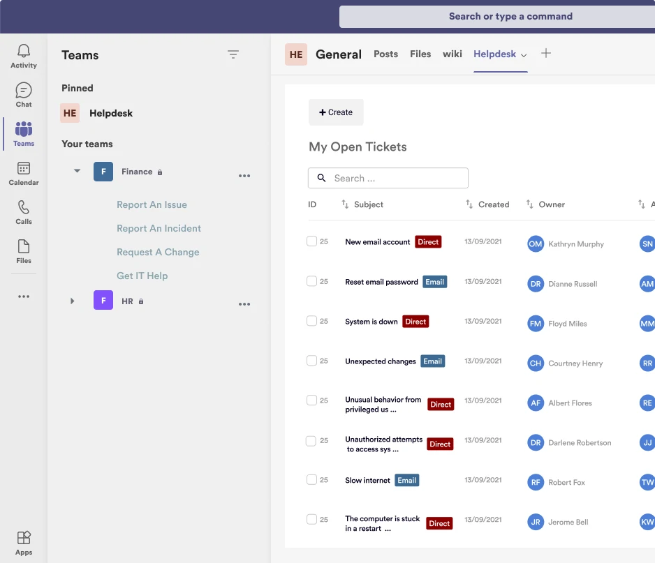 SteadyPoint in Microsoft Teams
